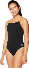 Speedo Women's Swimsuit One Piece Endurance Flyback Solid Adult Team Colors