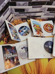 Mixed Video Game Lot Bundle of 8 For Wii