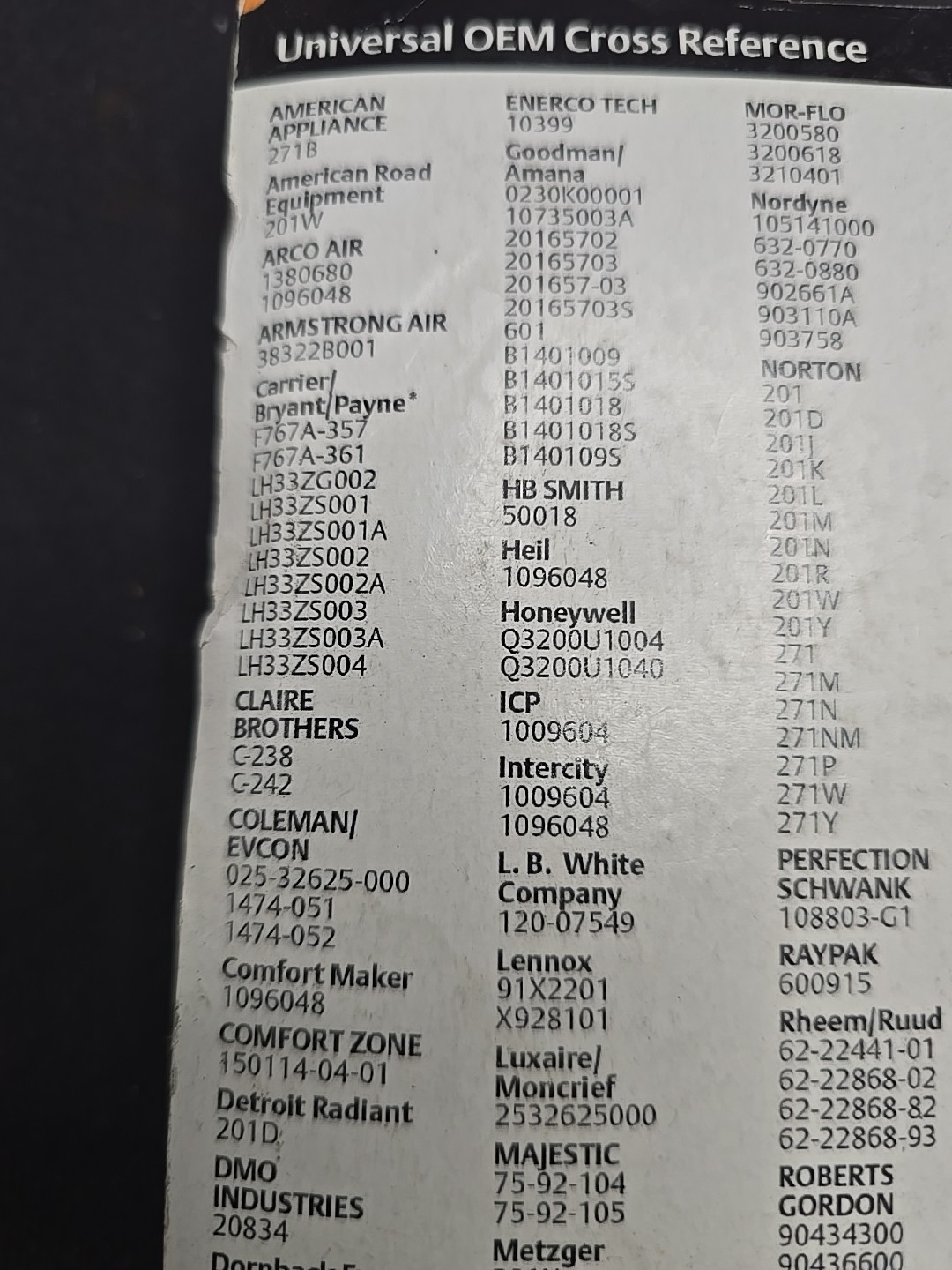 4 Packs  PWhite-Rodgers 21D64-2 Universal Hot Surface Ignitor /120 Volt Nitride