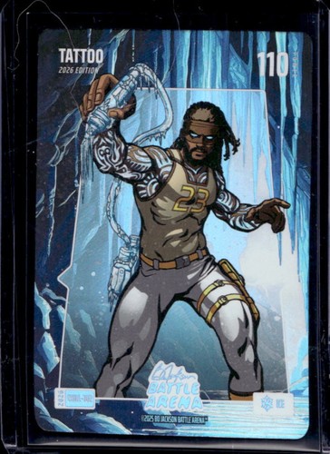 2026 Bo Jackson Battle Arena 2026 Ed. Tattoo Chillin' Battlefoil #CHILL-102