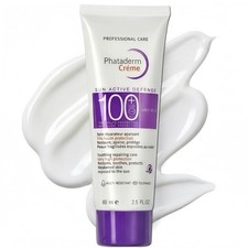 SPF 100 Sunscreen for Face, Sun Active Defense Cream, Broad Spectrum UVA UVB Pro