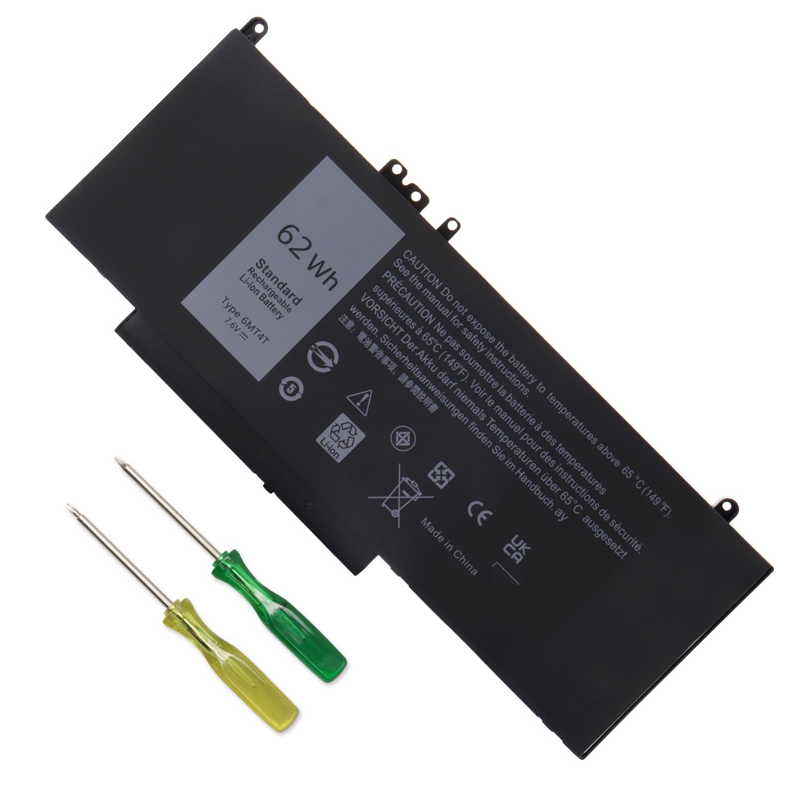 Batteria Laptop Dell 6MT4T 7.6V 62Wh - Latitude E5470 E5570 M3510