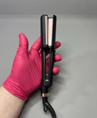 Hair Crimper Double Barrel Ionic Wavy Mini Lockenstab Lockenstab tiefe Wellen