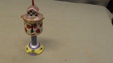 Trinket Box Stamp Dispenser Hinged Pedestal