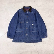 Vintage 1960s HERCULES Denim Coveralls Blanket Lining Jacket Outer Very Rare