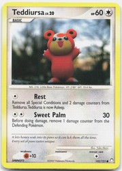 Teddiursa 105/123 Mysterious Treasures Common