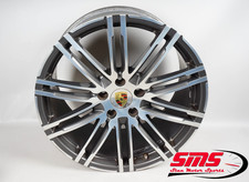 Porsche Cayenne 958 10 X 21 21 Turbo Design Wheel Rim Gray 7p5601025ae Oem