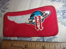Vtg. (1946 - 1954) Halliburton Oil Well Cementing Co. Embroidered Sew On Patch