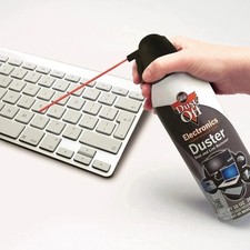 Dust-Off Electronics Compressed Air Duster 10 oz Cans 2 Pack Free Shipping .