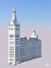 Milwaukee City Hall 12 Inches