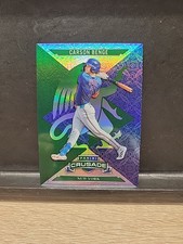 2025 Panini Crusade Green Crusade 183/249 Carson Benge #26 Mets