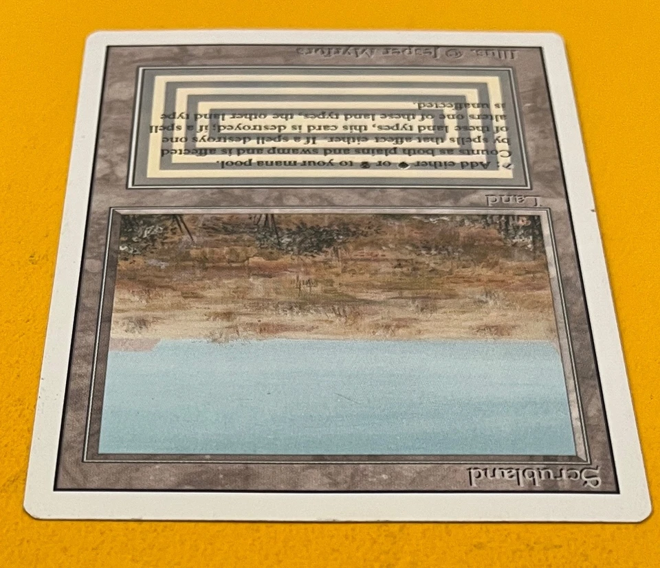 MTG SCRUBLAND Revised (OldManMTG 012-436) - Image 3 of 4