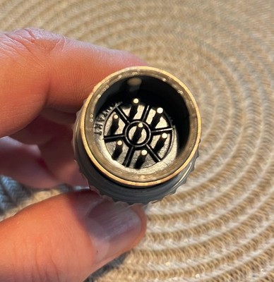 Vintage NOS Tuchel 7 pin male  connector for Neumann U67 microphone