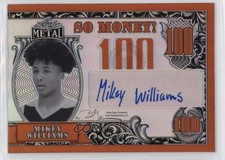 2021-22 Leaf Metal So Money Orange Rainbow 7/7 Mikey Williams #SM-MW1 Auto 10k8