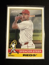 2025 Topps Heritage Chrome Spencer Steer #155 BUY 3 GET 1 FREE