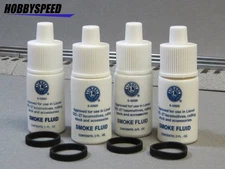 LIONEL LIQUID SMOKE FLUID LOT with Traction Tires (4 PCS TT) NEW
