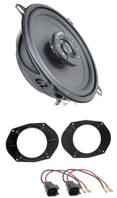 Ground Zero 100Watt 2-Way 13cm Speakers for Ford Focus Ka Front Door Rear Aut