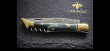 Edles Laguiole Veritable Laguiole INOX France mit Korkrnzieher Horngriff Messin