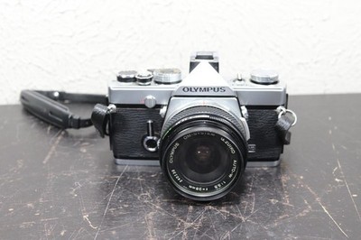 #4455 Olympus OM-1 + 28mm f3.5 フィルムカメラ 4455 Olympus OM-1 + 28mm f3.5 フィルムカメラ 4455 オリンパス