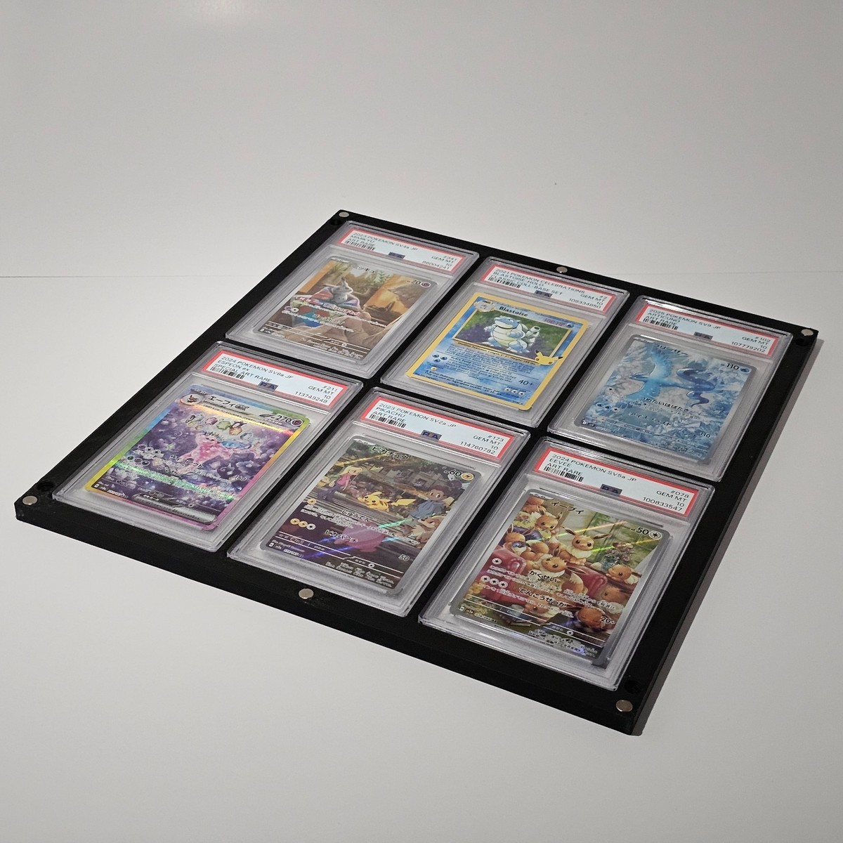 tabletop card display case Amazon.com: 5-Tiered Trading Card Display Holder, Clear Plastic Tabletop  Display Rack for Baseball, Basketball, Football Sports Cards, Cosmetics,  Nail Polish, Stickers and Postcards, 12.3 x 8.4 x 5.3 Inch : Sports &  Outdoors main image 1