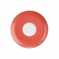 Seltmann Weiden Kombi-Untertasse Groß Liberty Pure Colors Flamingo Red 16.1 Cm