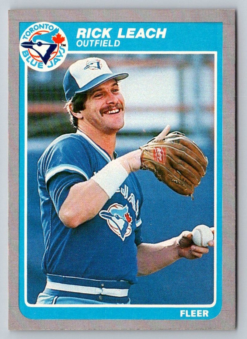 1985 Fleer #112 Rick Leach