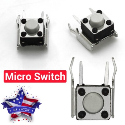 For Xbox One/Series X(S) LR Bumper Button Tactile Micro Switch Key Replace 10Pcs