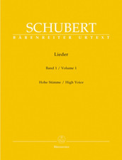 Schubert: Lieder - Volume 1 Op. 1-25 High Voice