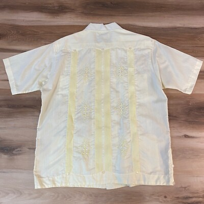Vintage Guayaberas “MECHO EN MEXICO“ Vintage Mexican Wedding Shirt The Genuine Haband Guayabera