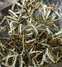 Zestaw 50 sztuk Mizrab podwójny + pojedynczy drut mosiądz i żelazo specjalny Meezrab musical