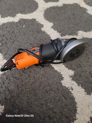 BLACK+DECKER Small Angle Grinder Tool Corded Electric,4-1/2-Inch,6.5-Amp,BDEG400