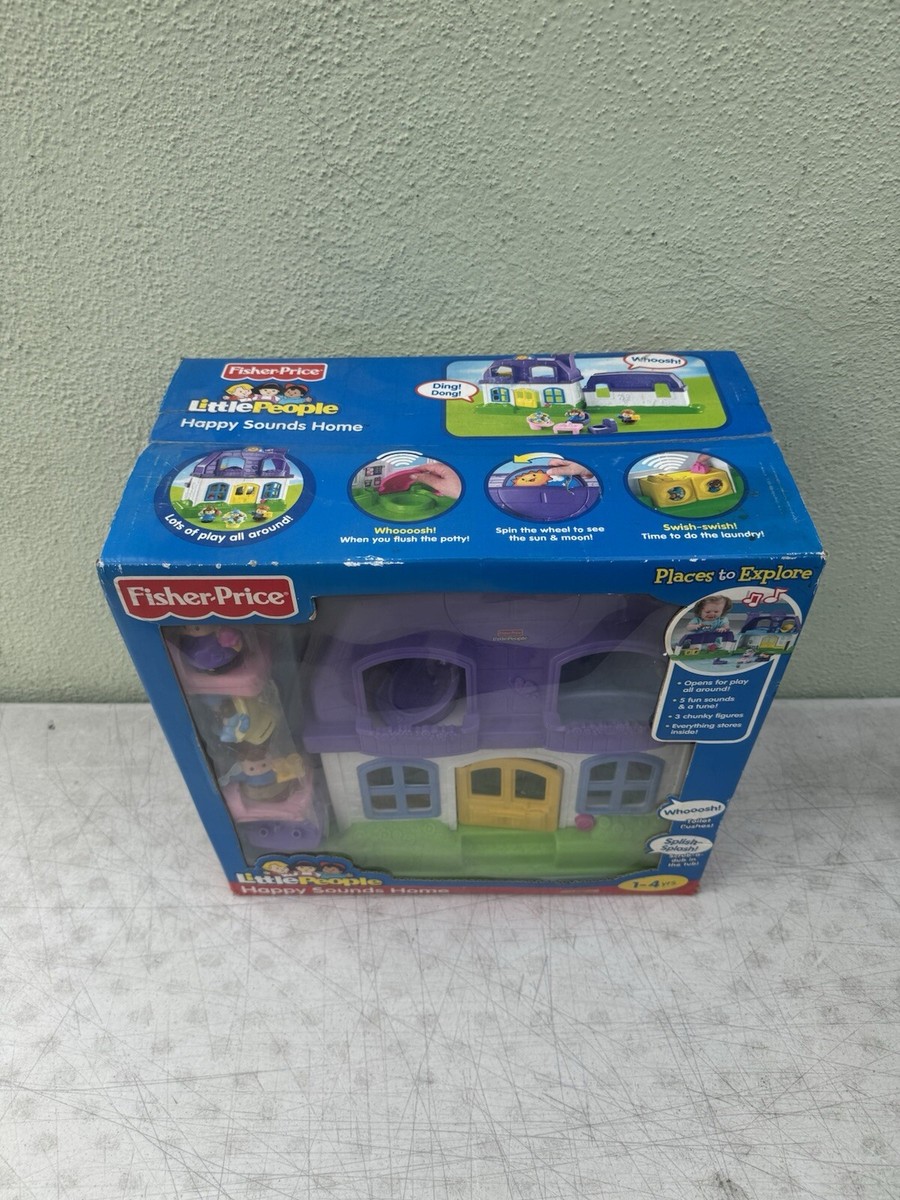 Fisher Little People Happy Sounds Doll House P3329 2008 for sale