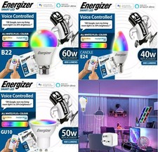 Smart LED GU10 E27 ES BC SES LED Colour Changing Bulb RBG CCT Alexa-Google-Siri