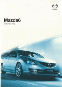 Mazda 6 Instruktieboekje 07 Bedienungsanleitung Handboekje 2 Gh Ba Ebay