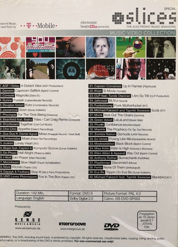 DVD - V.A.: Slices - Music Video Collection - Electronic Beats - OVP - Picture 2 of 2