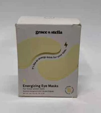 NIB Grace and stella, energizing eye masks for tired under eys, 24 pairs