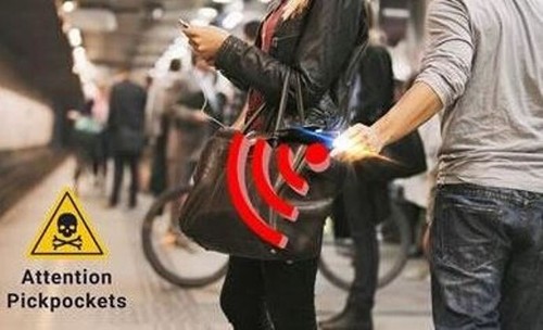 ETUI PROTECTION RFID CARTE BANCAIRE PAIEMENT SANS CONTACT ANTI PICKPOCKET av TPE - Afbeelding 4 van 4