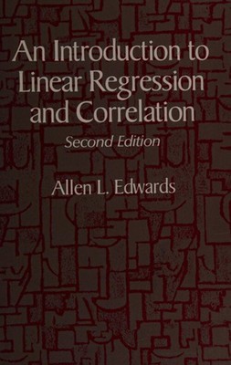 Multiple Regression and the Analysis of Variance and Covariance P