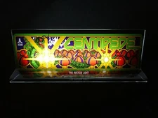 CENTIPEDE Backlit 4" x 11" Marquee w/ The Arcade Light Box Display