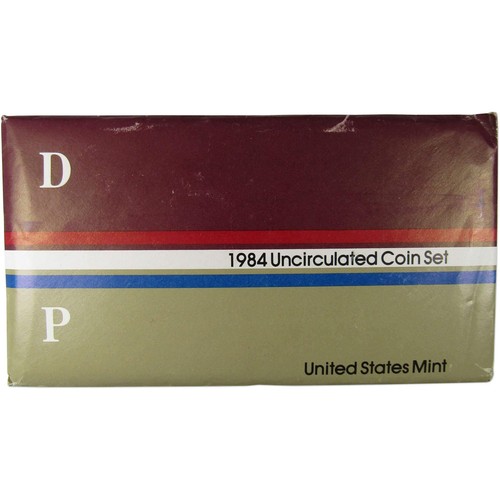 1984 Uncirculated Coin Set U.S Mint Original Government Packaging OGP - Picture 6 of 8