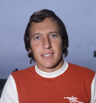 Football August 1973 Portrait of Bob McNab of Arsenal Old Photo