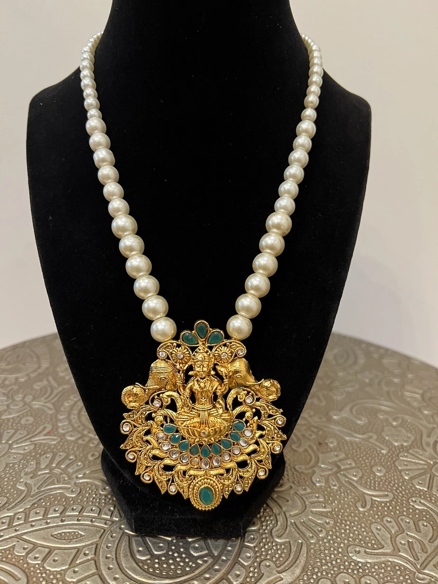 Lakshmi pendant 2024 with pearl