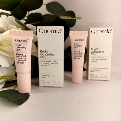 Onomie Bright Concealing Elixir Dark Circle Correcting Montagu Light Warm 0.35Oz