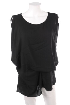SAKS FIFTH AVENUE Bluse XL schwarz