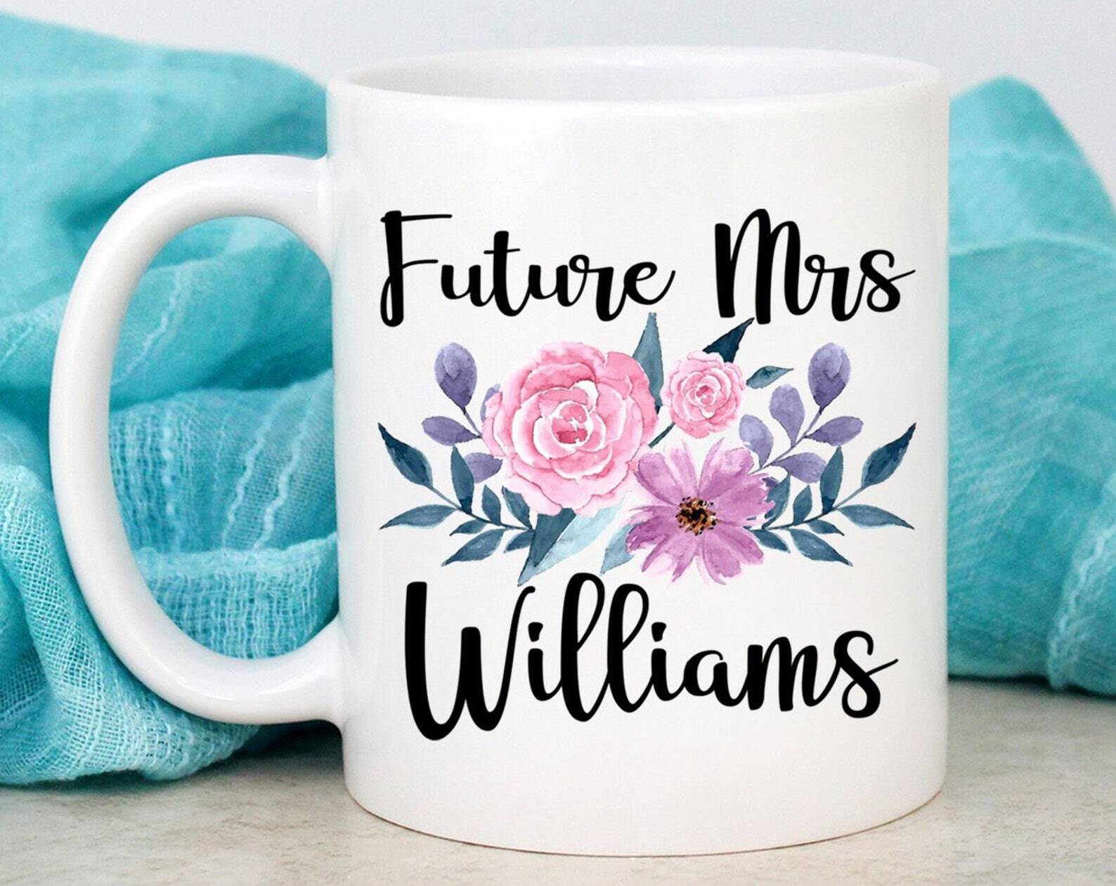 Engagement Gift Engagement Mug Future Mrs Engaged Engagement Gift For Best