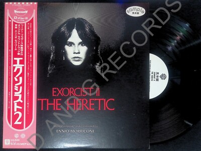 Ennio Morricone Exorcist II: The Heretic Soundtrack LP P-10324W 1977 Japan PROMO
