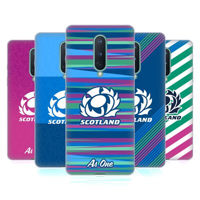 OFFIZIELLE SCOTLAND RUGBY GRAFIK SOFT GEL HANDYHÜLLE FÜR GOOGLE ONEPLUS HANDYS