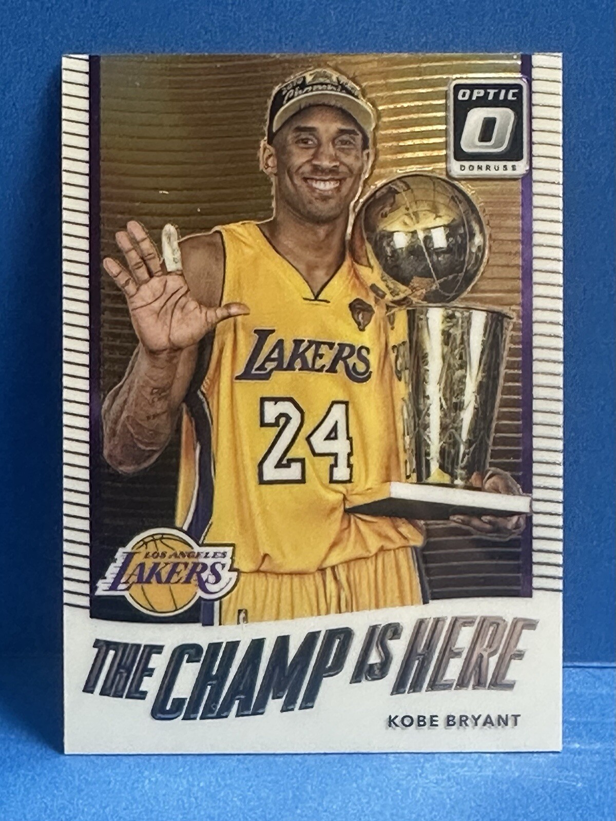 2017-18 DONRUSS OPTIC THE CHAMP IS HERE KOBE BRYANT LA Lakers Los Angeles NBA