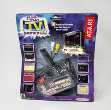 Atari Plug N Play Flash Back To The 80s Jakks Pacific 10 Games In 1 NEW SEALED