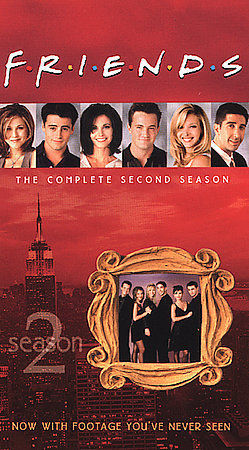 Friends - The Complete Second Season (VHS, 2002, 4-Tape Set, Four Tape Boxed...
